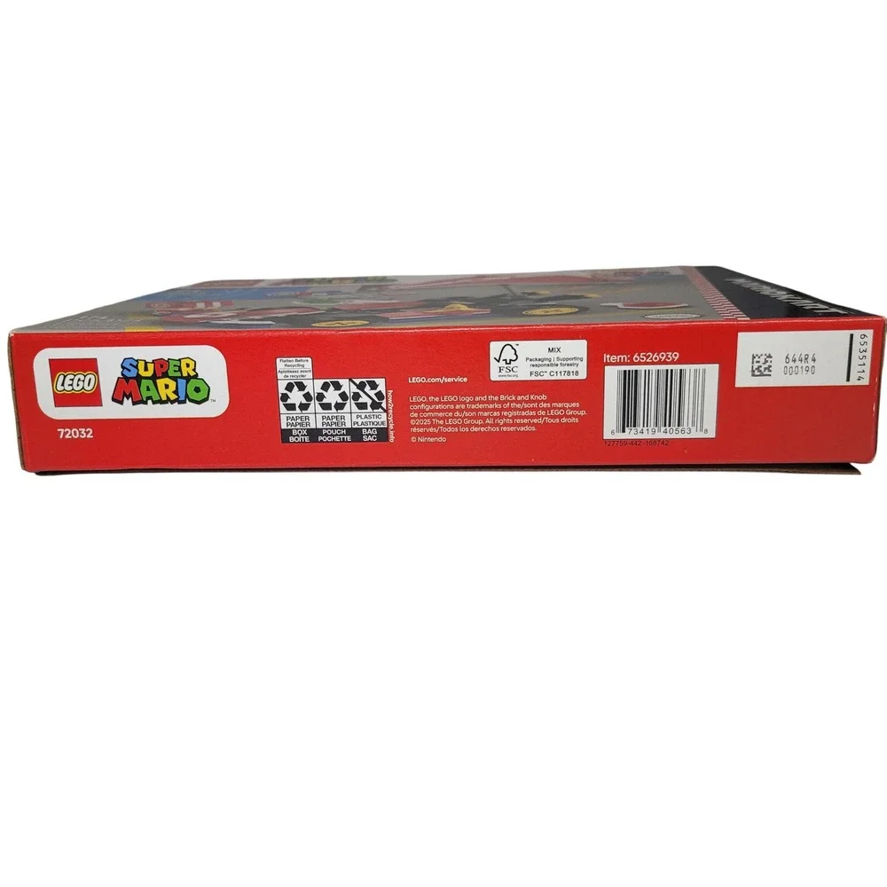 LEGO Super Mario Kart 72032 Standard Kart Replacement Box Only